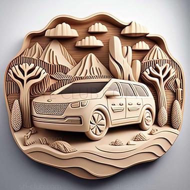 3D модель Kia Carnival (STL)